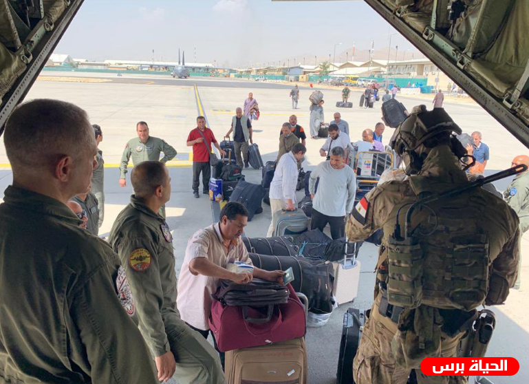 المخابرات المصرية تنجح بإجلاء الجالية المصرية من أفغانستان